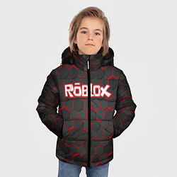 Куртка зимняя для мальчика ROBLOX, цвет: 3D-красный — фото 2