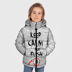 Куртка зимняя для мальчика Rush B, цвет: 3D-черный — фото 2