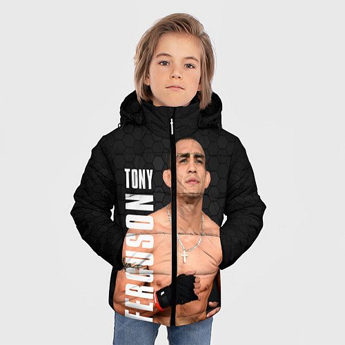 Зимняя куртка для мальчика EL CUCUY Tony Ferguson / 3D-Светло-серый – фото 3