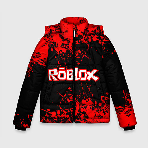 Зимняя куртка для мальчика Roblox / 3D-Светло-серый – фото 1