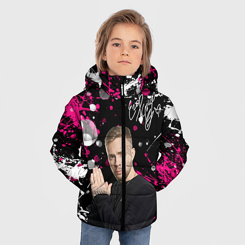 Зимняя куртка для мальчика ЕГОР КРИД / 3D-Светло-серый – фото 3