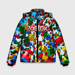 Куртка зимняя для мальчика Roblox Cubes, цвет: 3D-красный