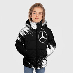 Куртка зимняя для мальчика MERCEDES, цвет: 3D-черный — фото 2