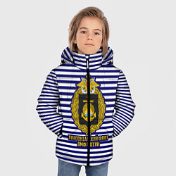 Куртка зимняя для мальчика Тихоокеанский флот ВМФ России, цвет: 3D-светло-серый — фото 2