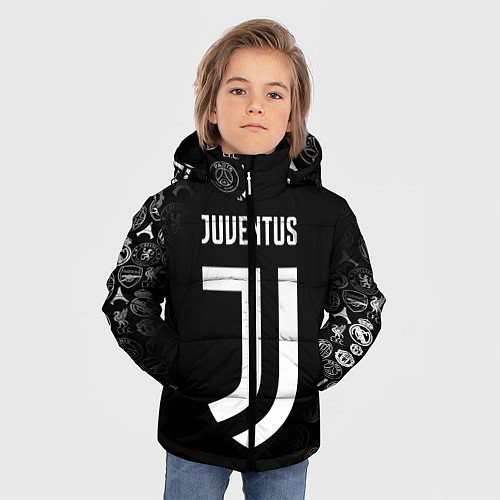 Зимняя куртка для мальчика JUVENTUS / 3D-Светло-серый – фото 3