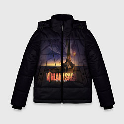 Куртка зимняя для мальчика Vinland saga, цвет: 3D-светло-серый