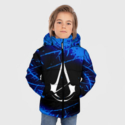 Куртка зимняя для мальчика ASSASSIN'S CREED, цвет: 3D-светло-серый — фото 2