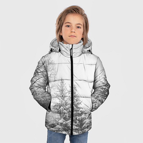 Зимняя куртка для мальчика Winter Storm / 3D-Светло-серый – фото 3
