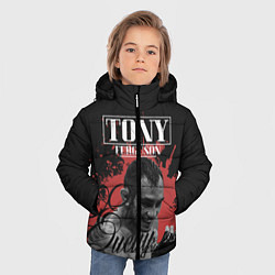 Куртка зимняя для мальчика Tony Ferguson, цвет: 3D-черный — фото 2