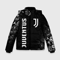 Куртка зимняя для мальчика JUVENTUS, цвет: 3D-черный