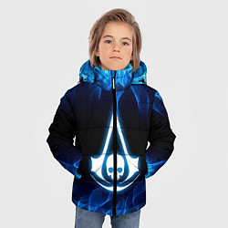 Куртка зимняя для мальчика Assassin??s Creed, цвет: 3D-светло-серый — фото 2