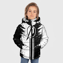 Куртка зимняя для мальчика MetallicaСпина, цвет: 3D-красный — фото 2