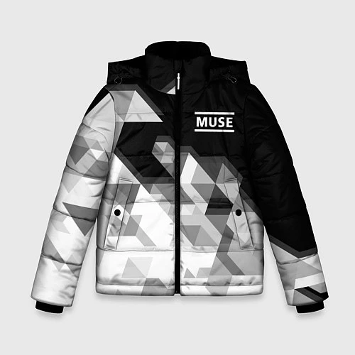 Зимняя куртка для мальчика Muse / 3D-Светло-серый – фото 1