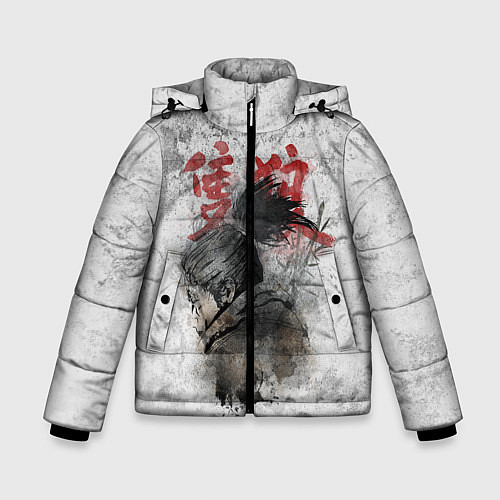 Зимняя куртка для мальчика SEKIRO SHADOW DIE TWICE / 3D-Красный – фото 1