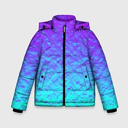 Куртка зимняя для мальчика ПЕРЛАМУТР, цвет: 3D-черный