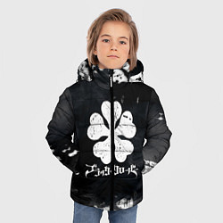Куртка зимняя для мальчика ЧЁРНЫЙ КЛЕВЕР, цвет: 3D-черный — фото 2