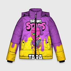 Куртка зимняя для мальчика BRAWL STARS TARA, цвет: 3D-черный