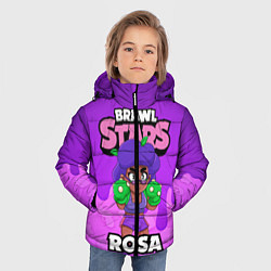 Куртка зимняя для мальчика BRAWL STARS ROSA, цвет: 3D-черный — фото 2