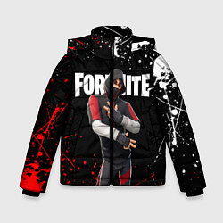 Куртка зимняя для мальчика FORTNITE IKONIK, цвет: 3D-черный