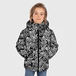 Куртка зимняя для мальчика Little Big, цвет: 3D-светло-серый — фото 2