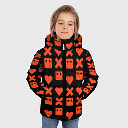 Куртка зимняя для мальчика LOVE DEATH ROBOTS LDR, цвет: 3D-черный — фото 2