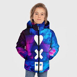 Куртка зимняя для мальчика LOVE DEATH ROBOTS LDR, цвет: 3D-красный — фото 2