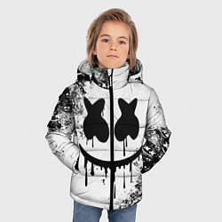 Куртка зимняя для мальчика Marshmello, цвет: 3D-светло-серый — фото 2