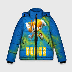 Куртка зимняя для мальчика Sonic - Майлз Тейлз, цвет: 3D-красный