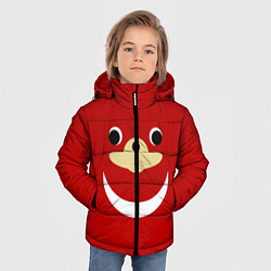 Куртка зимняя для мальчика Knuckles, цвет: 3D-черный — фото 2