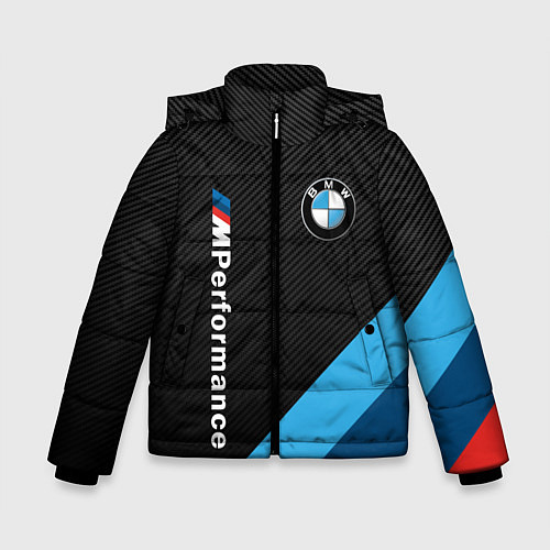 Зимняя куртка для мальчика BMW M PERFORMANCE / 3D-Красный – фото 1
