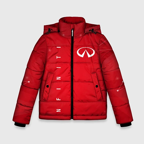 Зимняя куртка для мальчика Infinity / 3D-Красный – фото 1