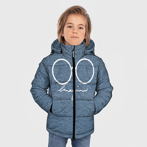 Зимняя куртка для мальчика Imagine John Lennon / 3D-Светло-серый – фото 3