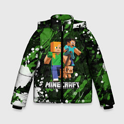 Зимняя куртка для мальчика Minecraft Майнкрафт