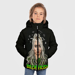 Куртка зимняя для мальчика BILLIE EILISH, цвет: 3D-красный — фото 2