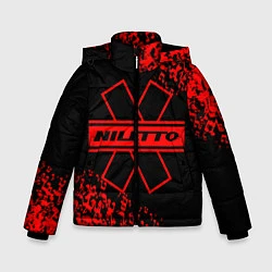 Куртка зимняя для мальчика NILETTO, цвет: 3D-светло-серый