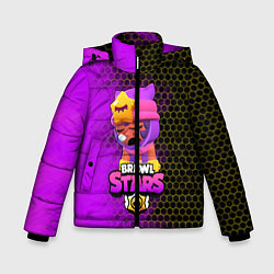 Куртка зимняя для мальчика Brawl Stars Sandy, цвет: 3D-черный
