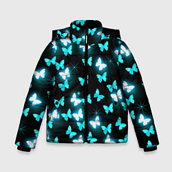Зимняя куртка для мальчика Бабочки