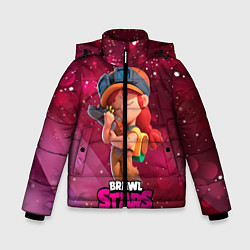 Куртка зимняя для мальчика Jessie brawl stars, цвет: 3D-черный
