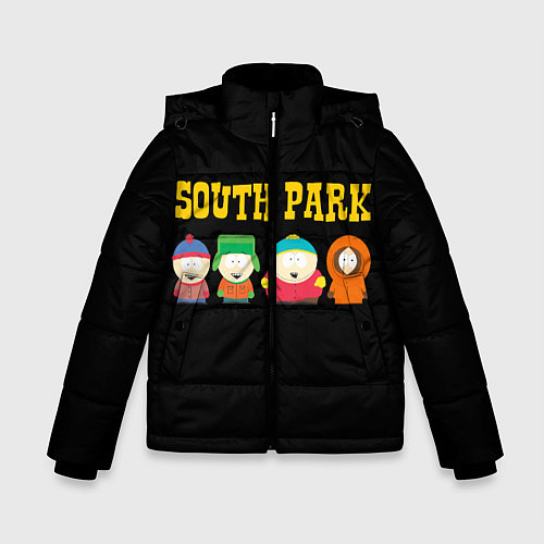 Зимняя куртка для мальчика South Park / 3D-Красный – фото 1