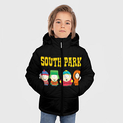 Куртка зимняя для мальчика South Park, цвет: 3D-черный — фото 2