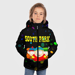 Куртка зимняя для мальчика South Park, цвет: 3D-черный — фото 2