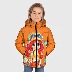 Куртка зимняя для мальчика JESSIE, цвет: 3D-красный — фото 2