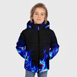 Куртка зимняя для мальчика СИНИЙ ОГОНЬ ГЛИТЧ, цвет: 3D-красный — фото 2