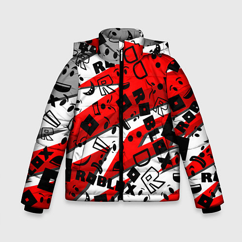 Зимняя куртка для мальчика Roblox / 3D-Красный – фото 1