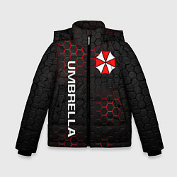 Куртка зимняя для мальчика UMBRELLA CORP, цвет: 3D-черный