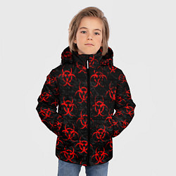 Куртка зимняя для мальчика RED BIOHAZARD, цвет: 3D-красный — фото 2
