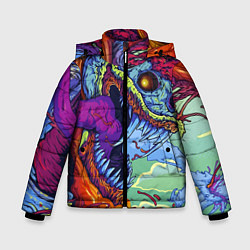 Куртка зимняя для мальчика HYPERBEAST, цвет: 3D-черный