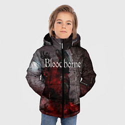 Куртка зимняя для мальчика Bloodborne, цвет: 3D-красный — фото 2