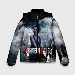 Куртка зимняя для мальчика RESIDENT EVIL 3, цвет: 3D-черный