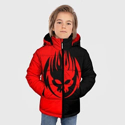 Куртка зимняя для мальчика THE OFFSPRING, цвет: 3D-черный — фото 2